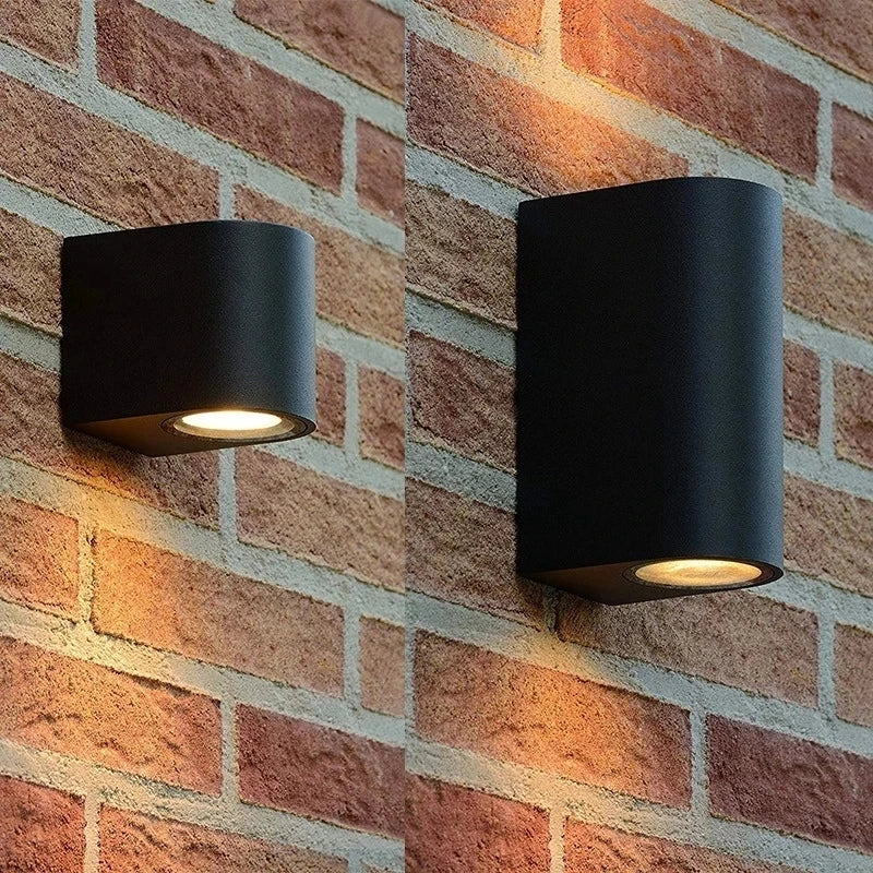 LED Wall Light Outdoor Waterproof IP65 Porch Garden Wall Lamp & Indoor Bedroom Bedside Decoration Lighting Lamp Aluminum