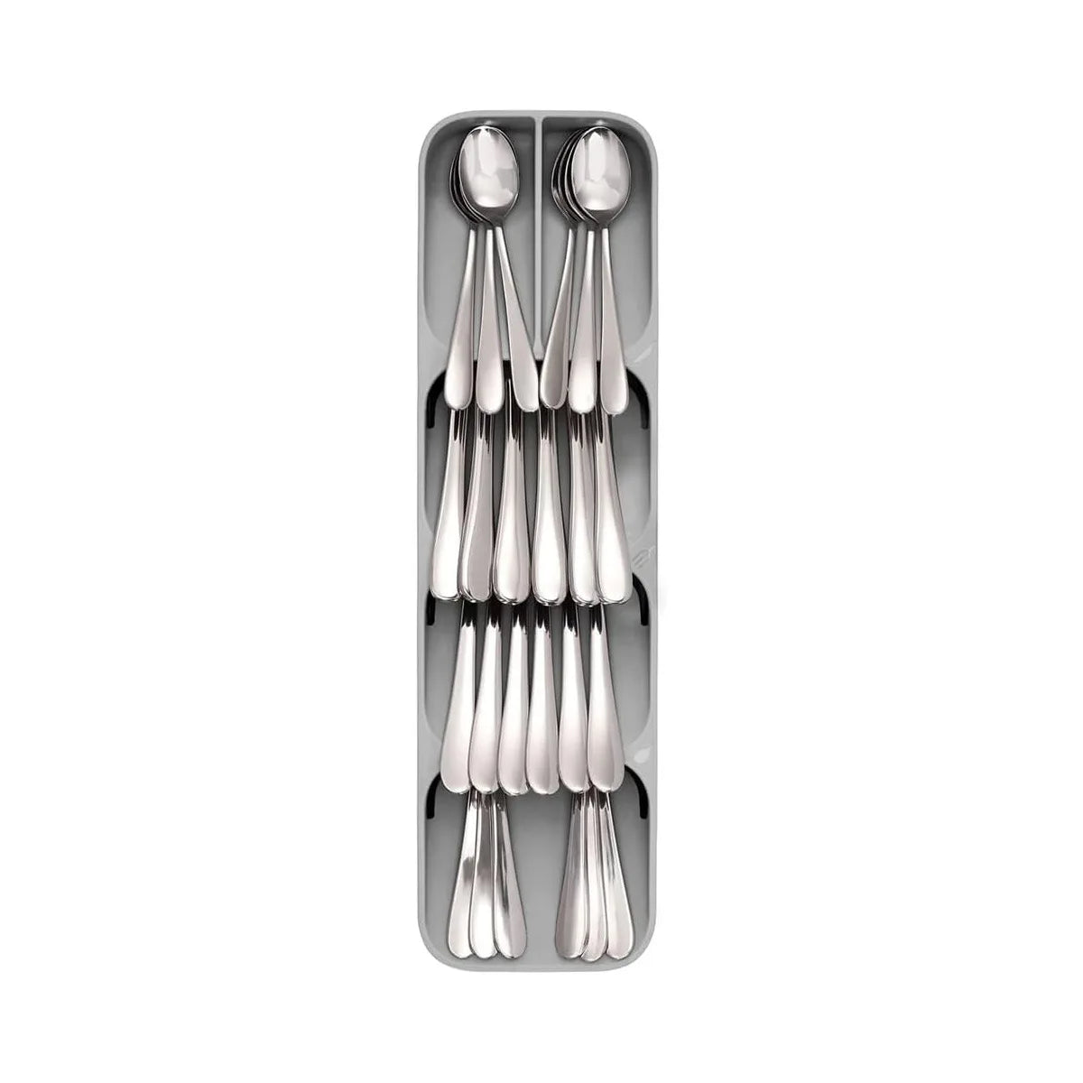 Cutlery Organizer Knife Storage Tray Spoon Organizer Space Saving Cutlery Rack Compartment Organizer Kitchen Drawer Organizers