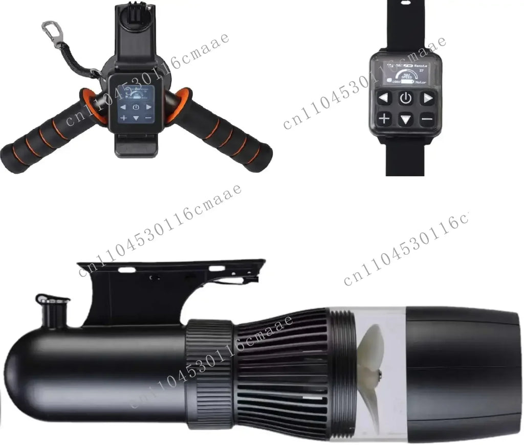 New 500W Electric Underwater Scooter 40M Brushless Motor 60 Minute Removable Battery Water Scooter 114