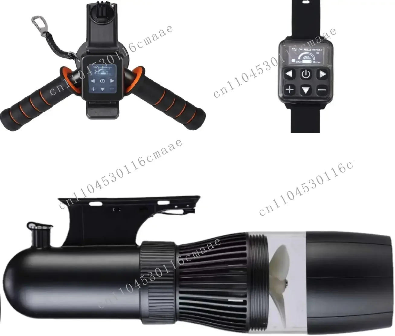 New 500W Electric Underwater Scooter 40M Brushless Motor 60 Minute Removable Battery Water Scooter 114