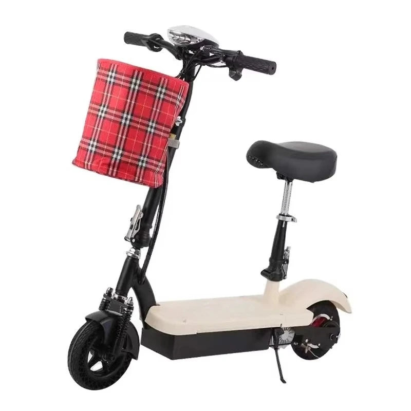 350 Watt Electronic Electric Scooter Removable Seat Front Double Shock Absorber App Voice Control 30-40 km Range