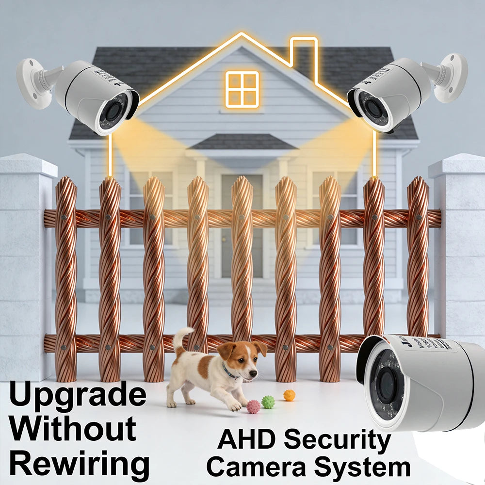 AHD Camera CCTV Video Security Surveillance Infrared NightVision Outdoor Indoor CVI 960H 1080P 5MP HD Home Cam Monitor