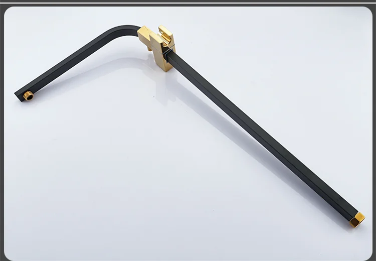 Hot Cold Bathroom Shower Set 12 Inch Rain Shower Head Quality Brass Bathroom Mixer Faucet Black Gold Thermostatic Shower System
