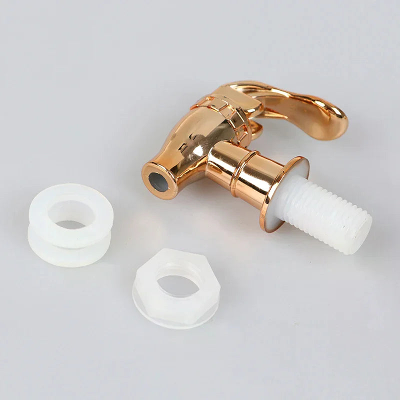 1pcs Glass Wine Bottle Faucet Jar Wine Barrel Water Tank Faucet Water Dispenser