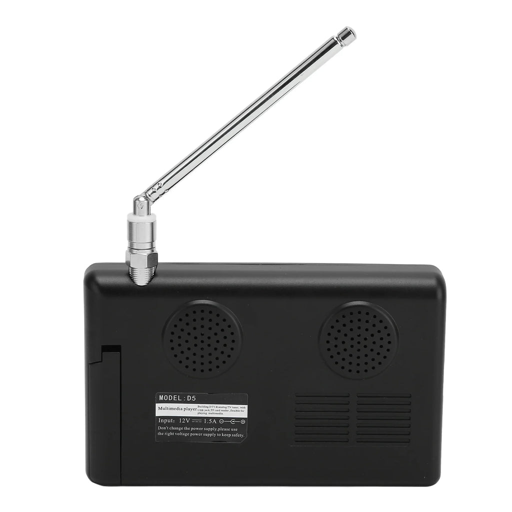 5 Inch Portable TV 5 Inch Portable TV ISDB T Compliant Rechargeable 1080P Mini Digital Television  Digital TV Portable TV