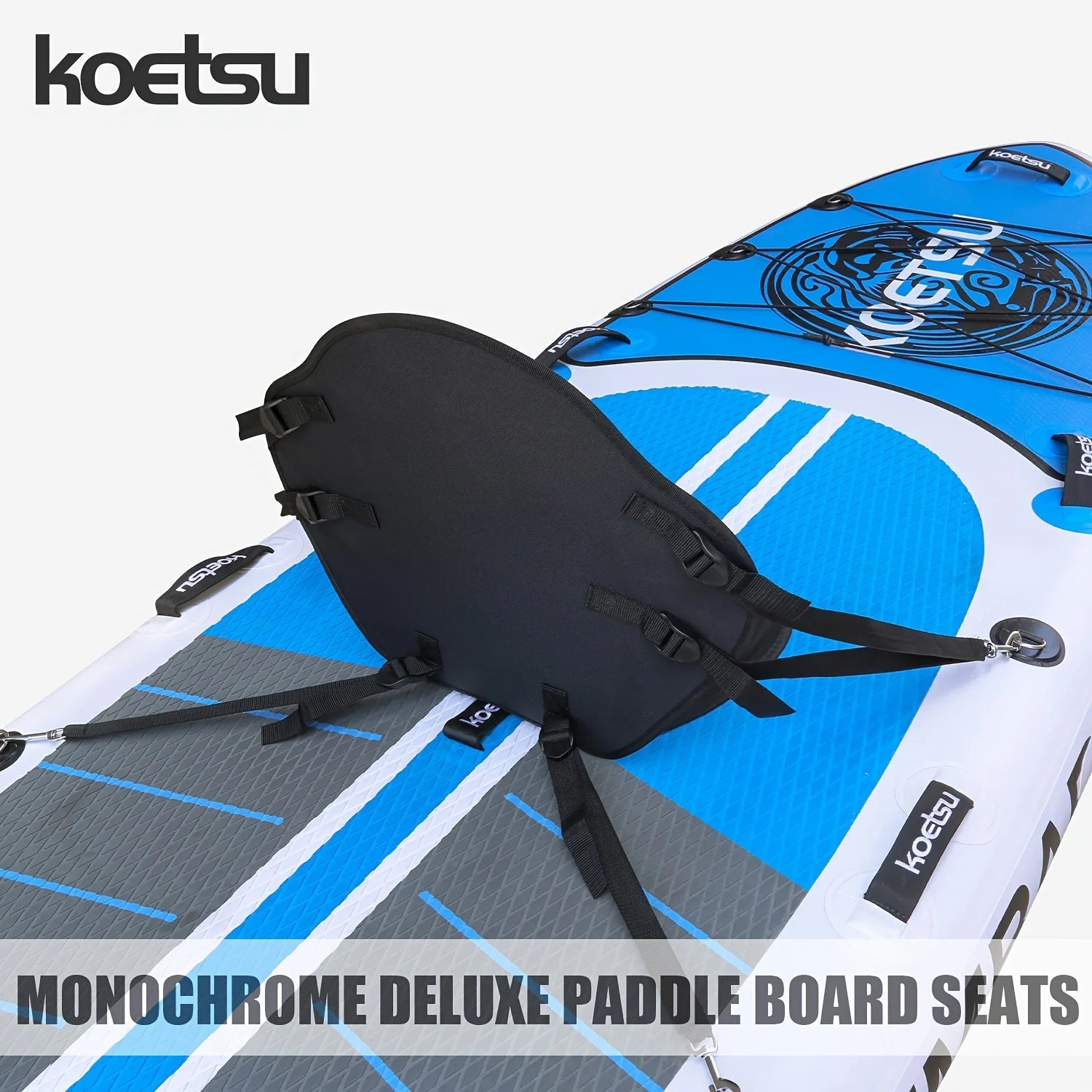 KOETSU Paddle Board Easy Seat Surfing SUP Paddle Board Rowing Board Canoe Portable Backrest Cushion