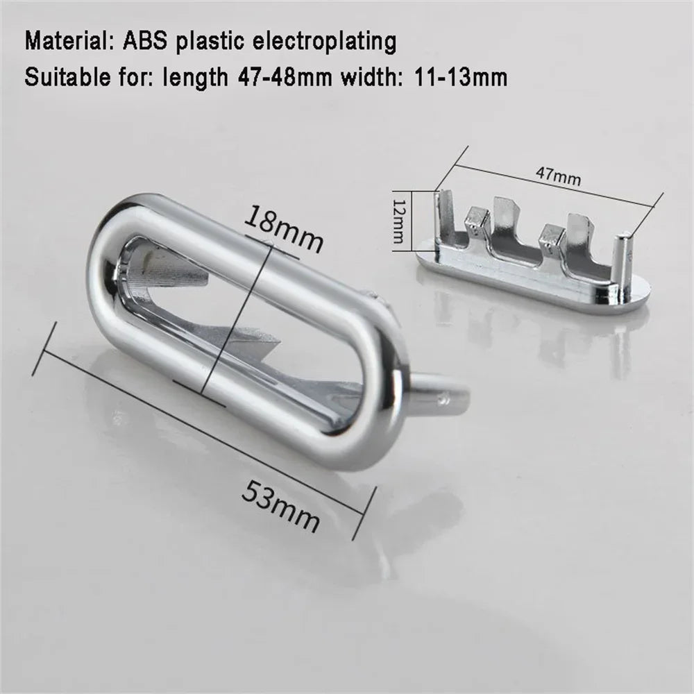 2pcs Bathroom Sink Hole Cover Basin Trim Cap Cover Electroplated Overflow Ring Bathtub Accessory 22-24mm  lavabo accessories