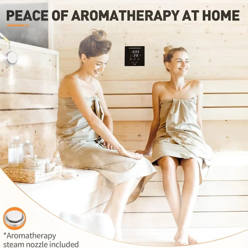 Aluminum Steam nozzle for Steam Bath Generator Controller Aromatherapy Steam Head