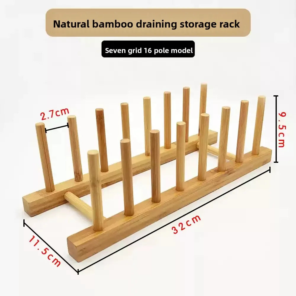 Multifunctional Cup Plate Organizer with Cutting Board Holder, Space Saving Eco-Friendly Kitchen Storage for Home & Supermarket