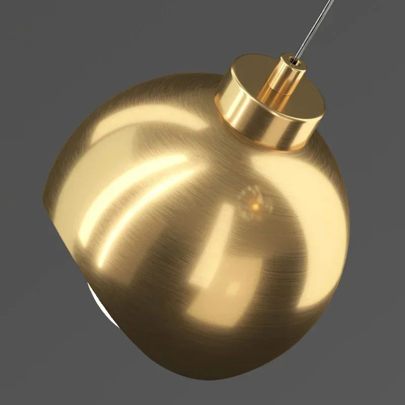Modern Led Pendant Lights For Bedroom Creative Home Decor Haning Lamp Luxury Dining Room Lighting Gold / Black Crystal Fixtures
