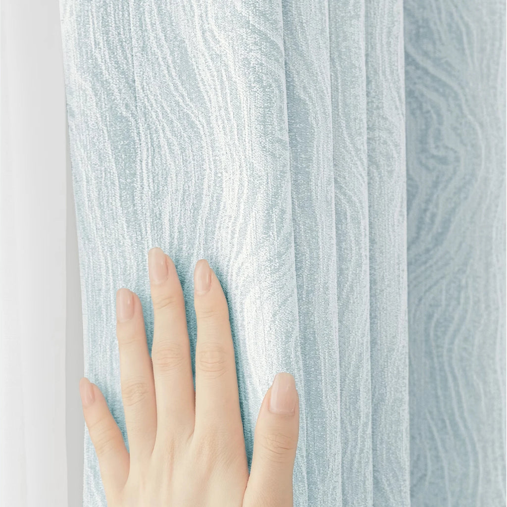 Modern Light Luxury Style High-end Texture Screen Curtain Window Screen Living Room Bedroom Balcony Light-transmitting