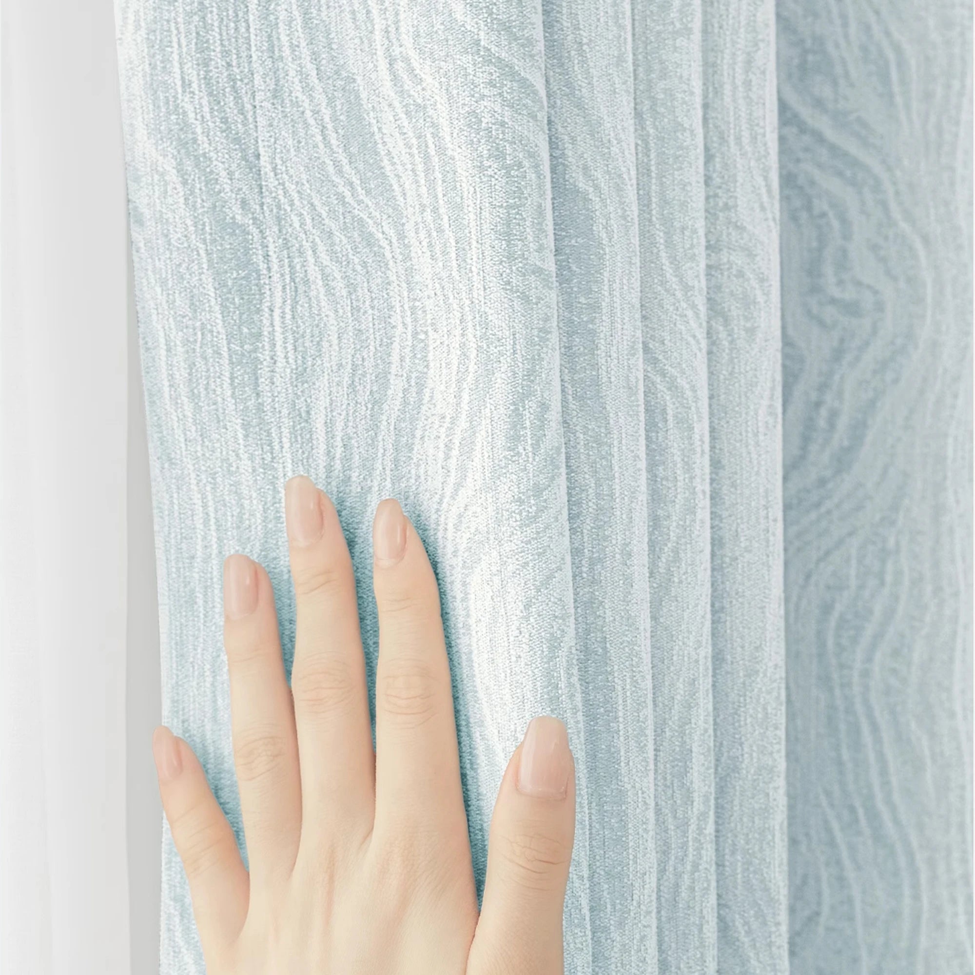 Modern Light Luxury Style High-end Texture Screen Curtain Window Screen Living Room Bedroom Balcony Light-transmitting