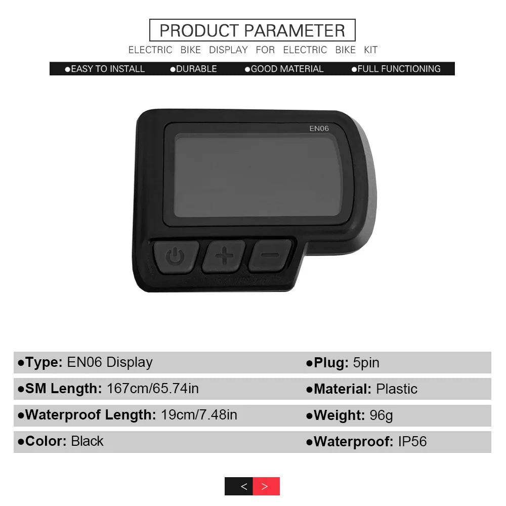 Electric Bike 30A Brushless Controller with SM Plug for 1000W Motor with LCD Display Panel S800 S830 E-scooter Meter Control UKC