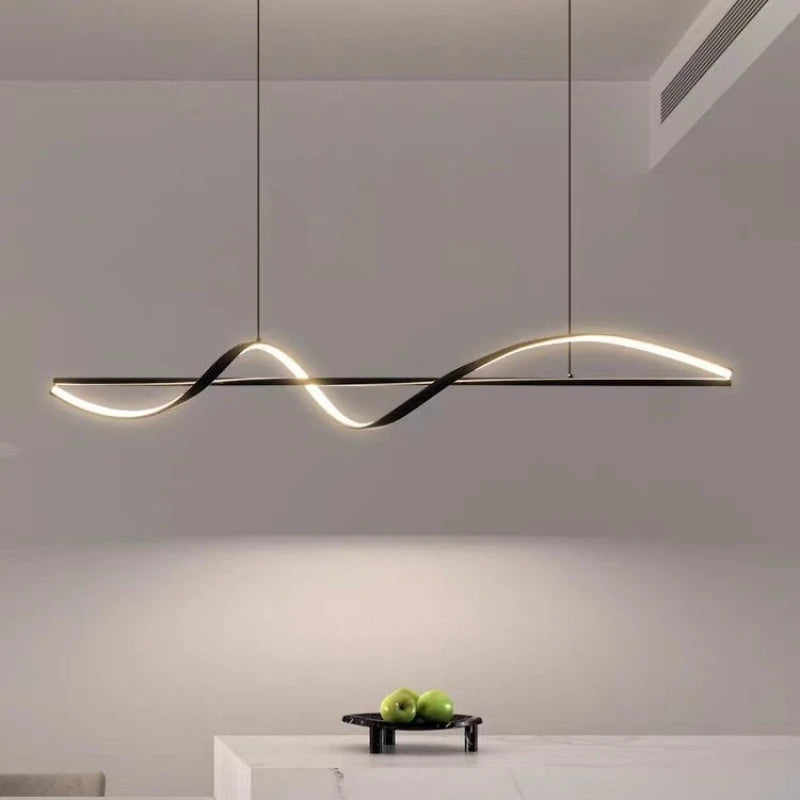 Modern Light Luxury Restaurant Pendant Lamp Italian Creative Living Room Dining Table Bar Counter Nordic LED Lighting Fixtures