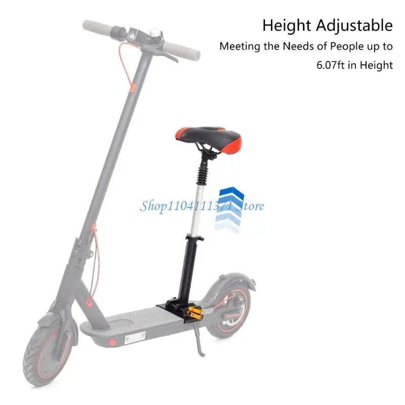 Adjustable Electric Scooter Seats Saddles, Comfortable Shock Absorb Seats Saddles for Electric Scooter Easy Installation