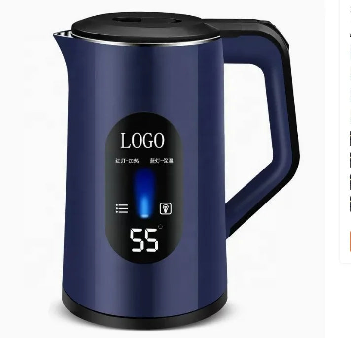 Electric Kettle Insulation Stainless Steel Automatic Power-off 3L Large-capacity Kettle