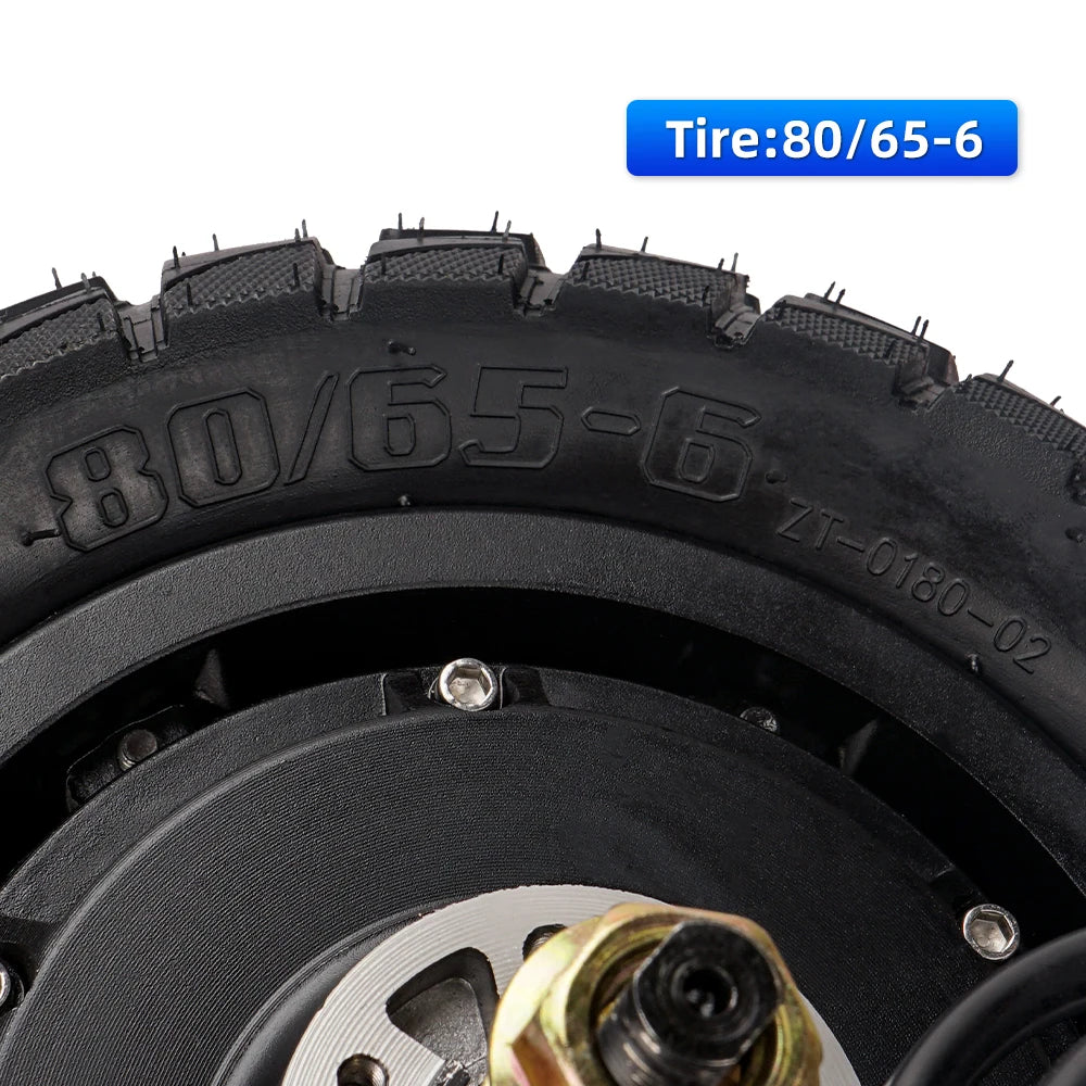 10 Inch Dual Drive Electric Motor 52V60V1600W3000W Powerful Electric Scooter Hub Motor Disc Brake Brushless Vacuum Tire E-Bike
