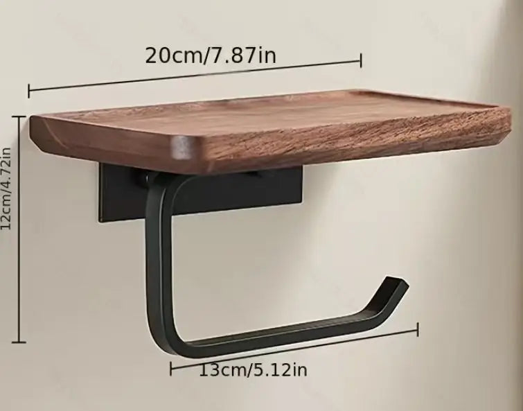 Toilet Tissue Roll Holders Wall Mount with Self  Screw for Small Items,Tissue Holder for Bathroom Kitchen Bedroom