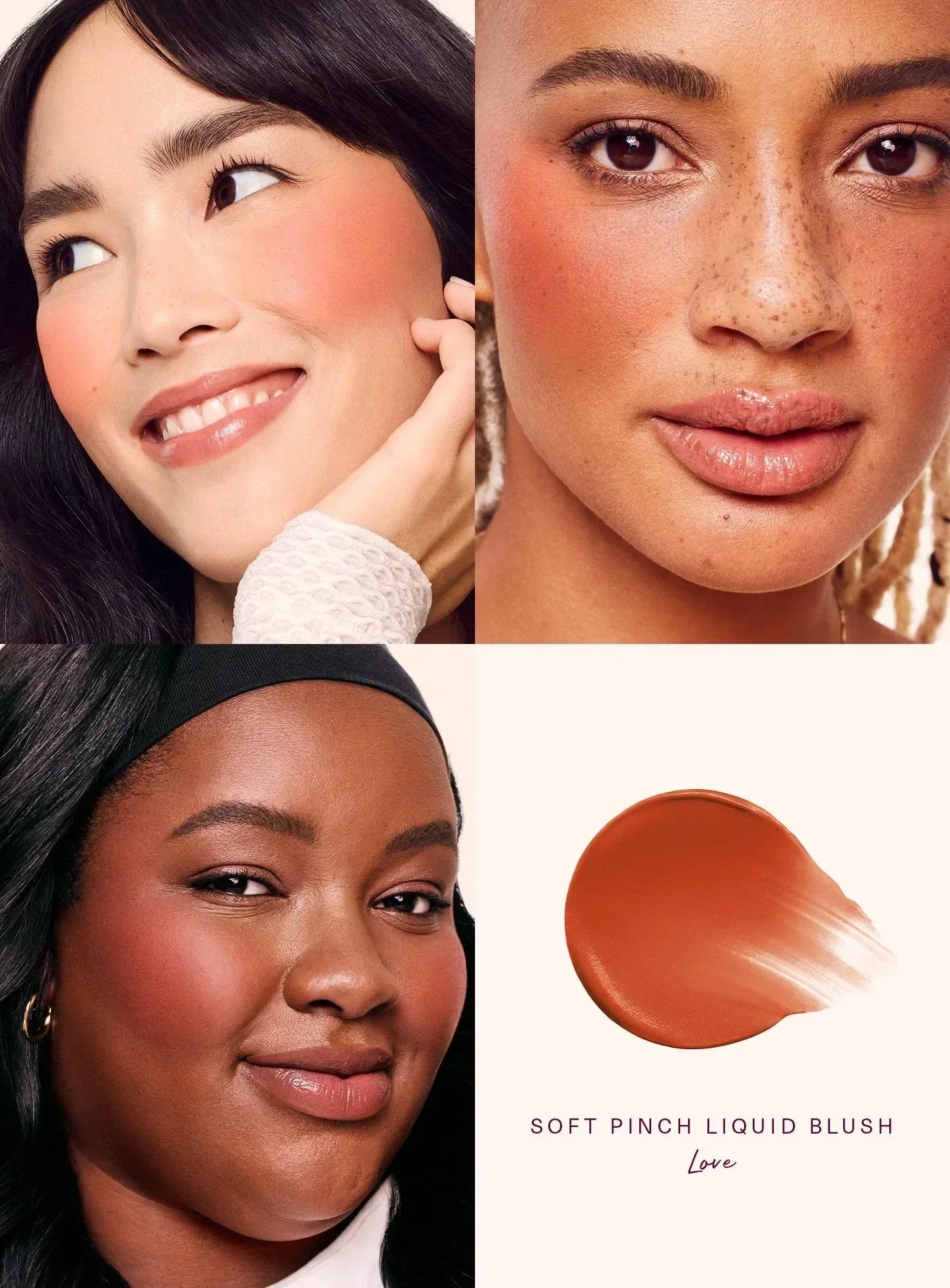 Rare Beauty Makeup Soft Pinch Tinted Lip Oil Stain Lip Gloss Delight Hope Happy Wonder Liquid Blush Cosmetics Face Eye Blusher