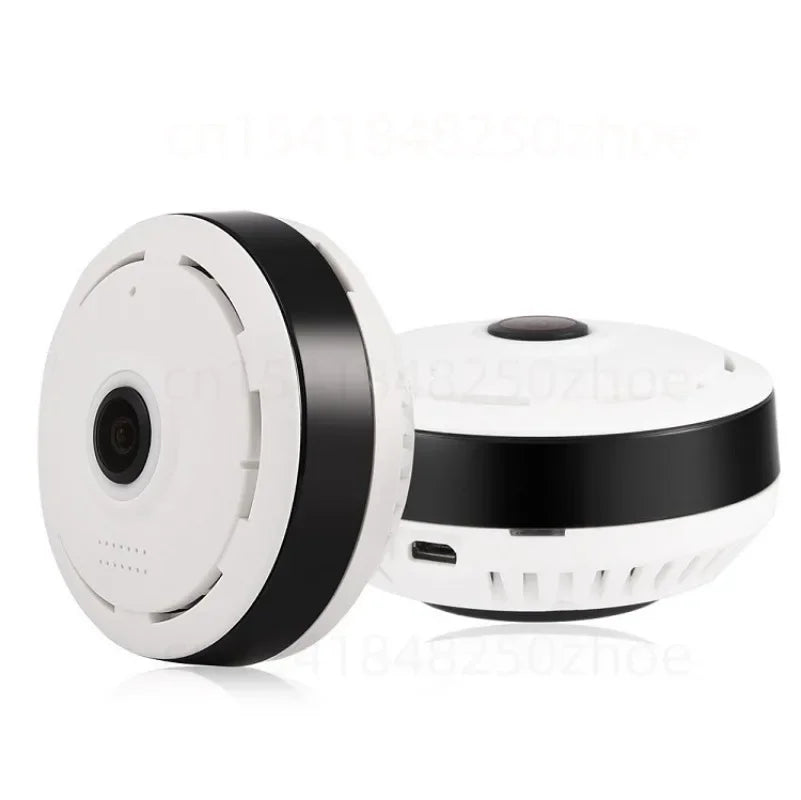 HD Mini Camera WIFI 360° Indoor Panorama Remote Smart Home 2MP Two-way Voice IP Cam Night Vision Security Protection Camcorders