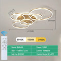 LED Ceiling Chandelier Lighting For Home Living Study Room Bedroom Dimmable Ceiling Lamp Indoor Lighting Decoration Lamps