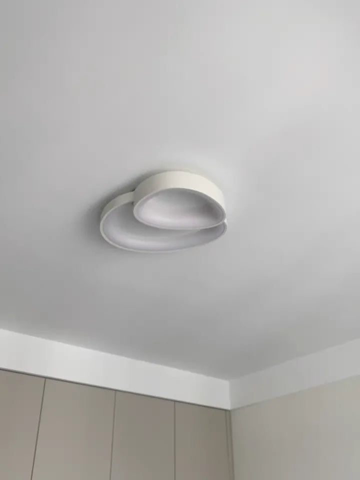 Modern Round LED Ceiling Light with Adjustable Brightness for Living Room Bedroom Dining Room Home Decor Lusters Luminaires