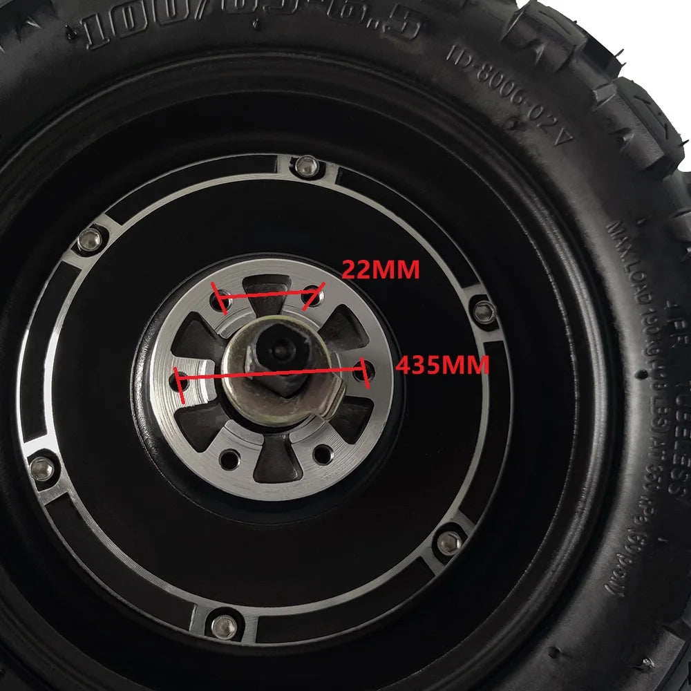 11 Inch Dual Drive 5600W Powerful Electric Scooter Motor 52V60V1600W2800W3000W Electric Bicycle Motor Suitable For Scooter Model