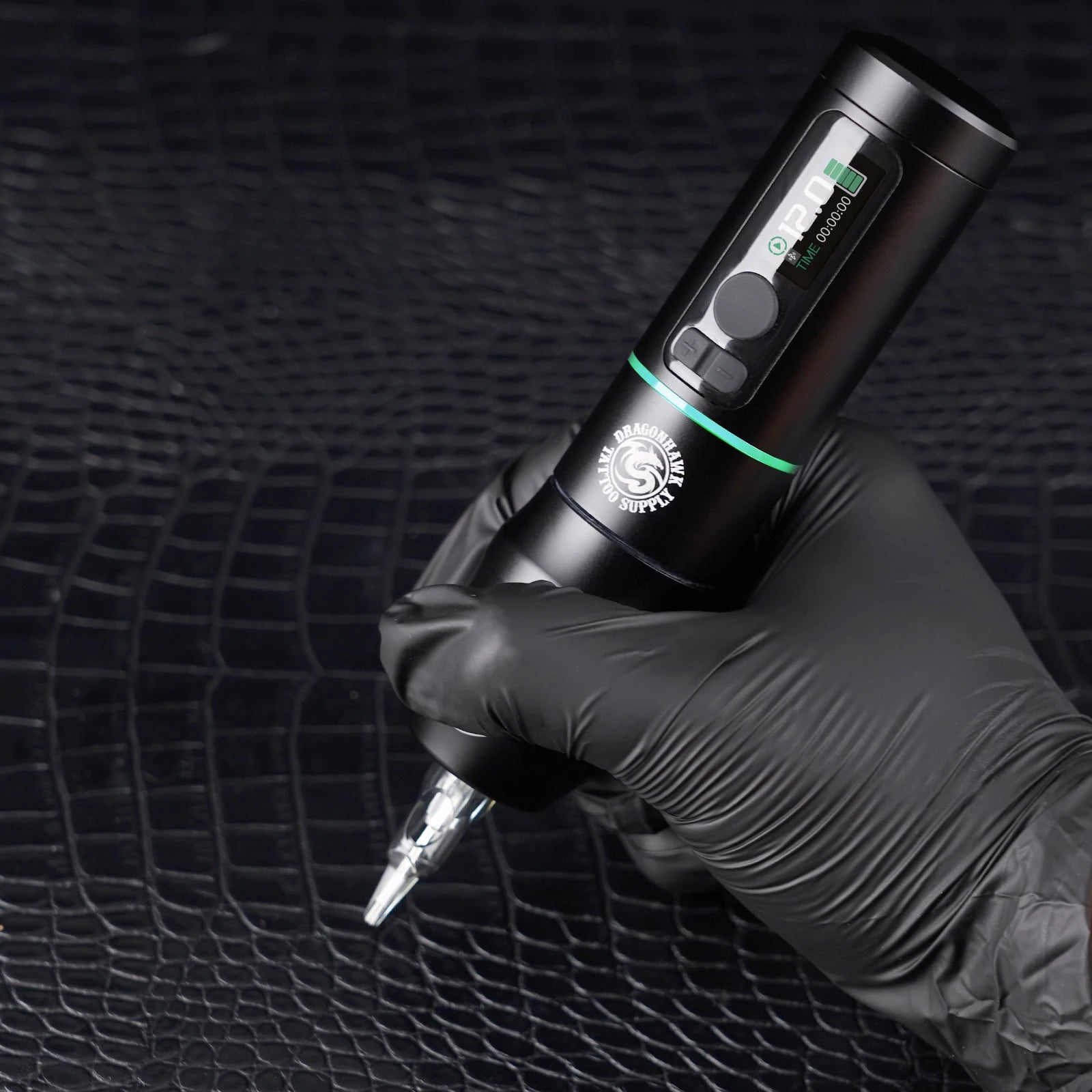 Dragonhawk X20 Pro Wireless Tattoo Pen HD Color Screen Replaceable 2000mAh Battery 3.5mm Stroke For Lining Shading Coloring