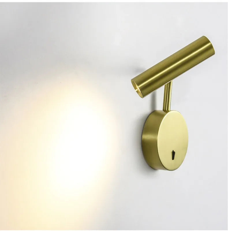 Modern LED Wall Lights 9w With Switch LED Wall Lamps Living Room Indoor Lighting Bedside For Bedroom Read Wall Sconce