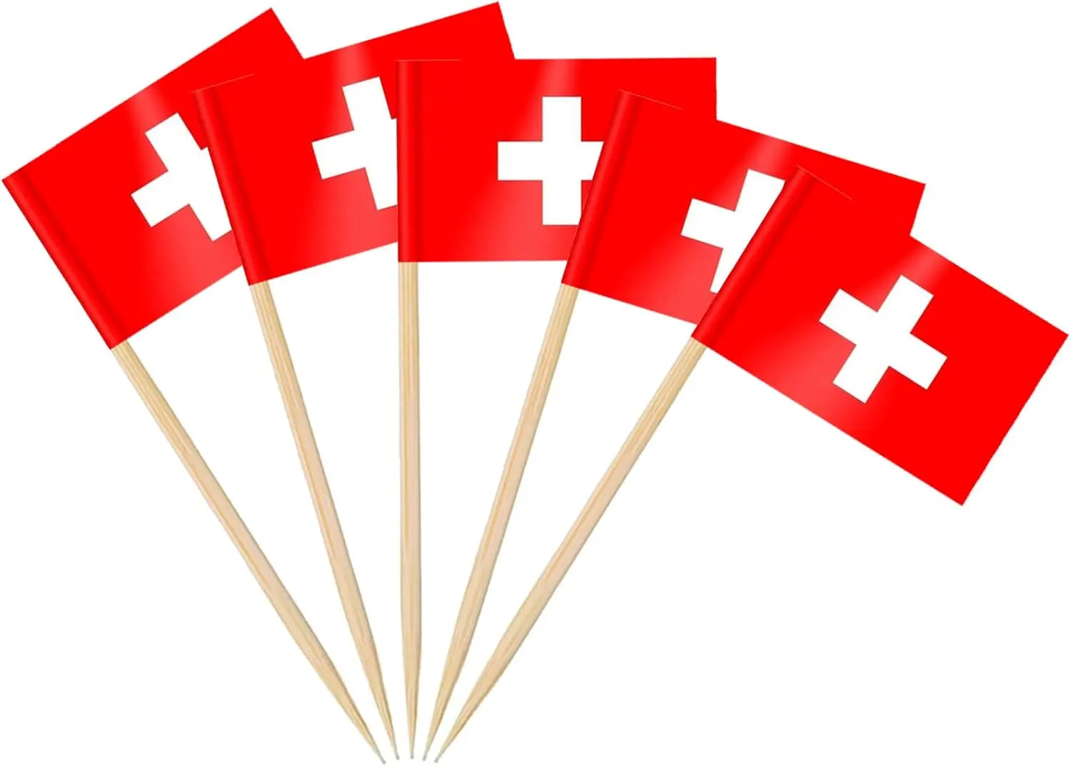 100 Pcs 10 Countries Toothpick Flags, Mini Flag Cupcake Toppers,Different Countries Flags Cocktail Picks for Party Decorations