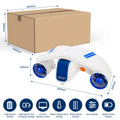 4.3" Screen Waterproof Sea Scooter, Portable 75000MAH Speed Adjustable Electric Underwater Scooter Jet