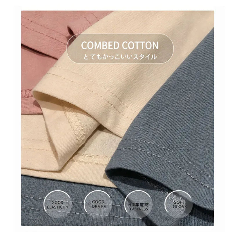 New Arrival Couple Solid  T-shirt Men Women Summer Crew Neck Short Sleeve Loose Casual Basic Plain  Blank Tee Camisetas Parejas