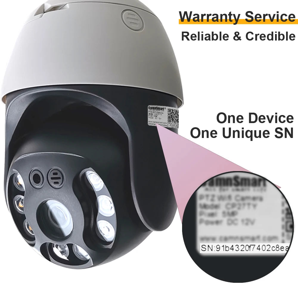 5MP Security IP Camera Onvif NVR E27 Light Bulb PTZ Video Surveillance Protection 256G System Smart Home Auto Tracking AI Human