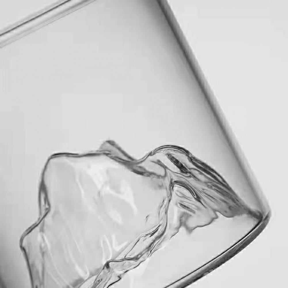 200/300ml Whiskey Glasses Unique Exquisite Workmanship Mount Craft Premium Fashion Drinking Glass for Lovers glass cups drinkwar