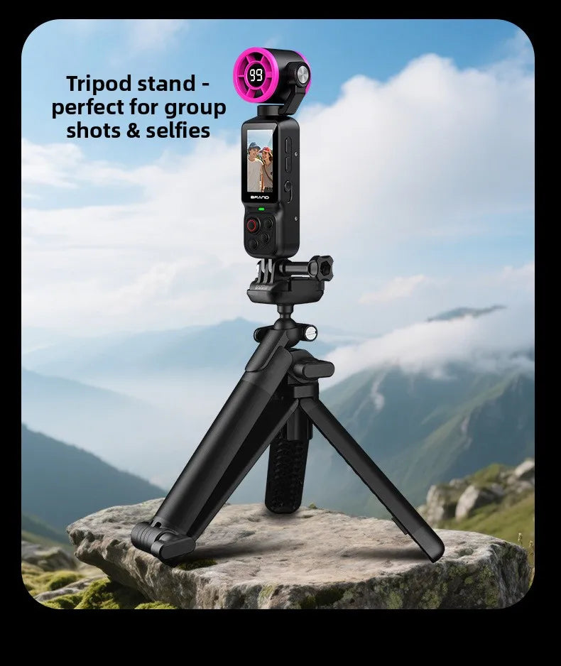 HD Handheld Sports Camera Mini Portable Video Recorder Anti Shake Action Camera for Vlog Audio Recording Students
