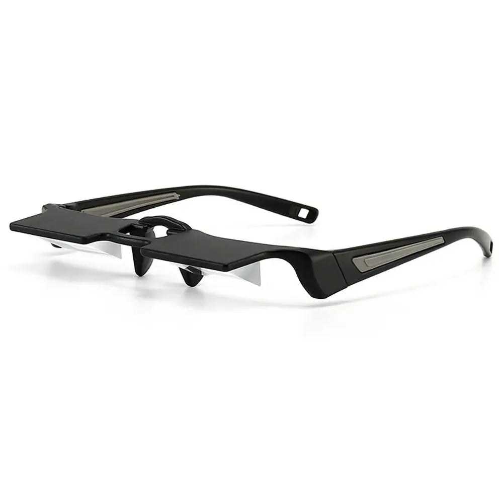 Reading Glasses Mirror Ultra-light Lazy Refractor Glasses Lying Down Watching TV Horizontal Reading Mirror HD Protective Glasses