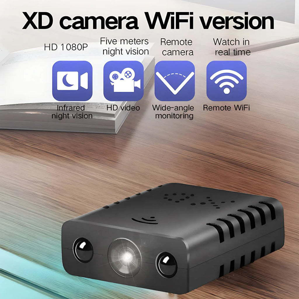 Full HD 1080P Mini Camera Night Vision Motion Detection Micro Cam Home Surveillance Video Recorder WiFi Camcorder
