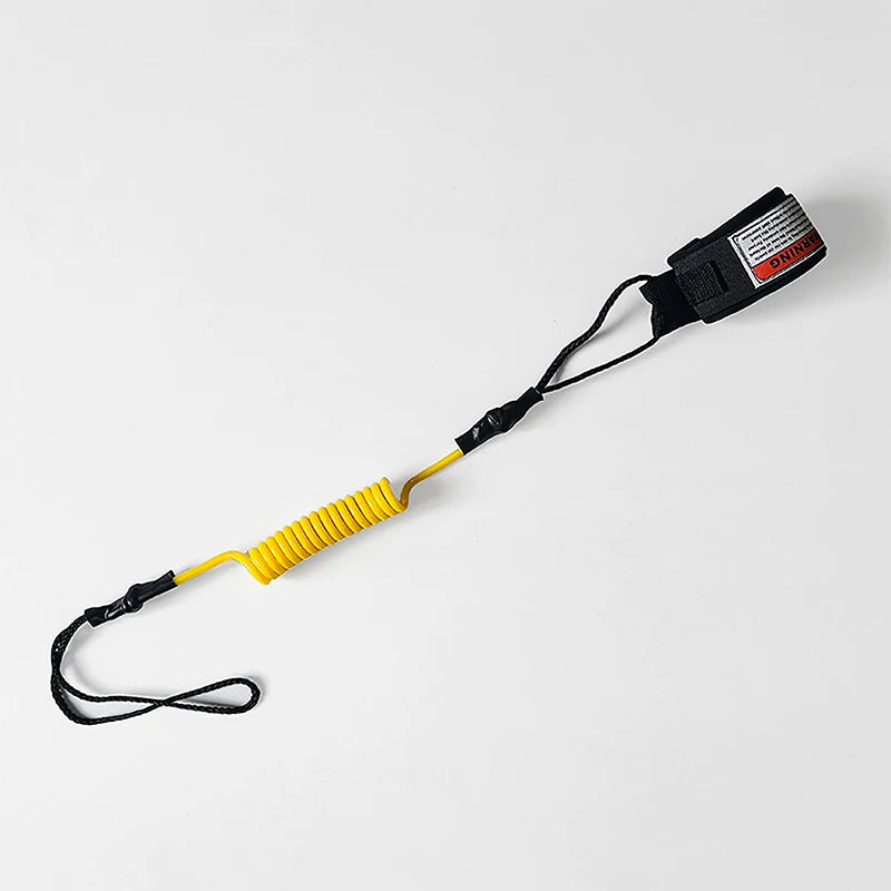 Coiled Surfboard Leash Surfing Stand UP Paddle Board Ankle Leash Sup Board Foot Leg Rope Surfboard Raft Kayak Rope