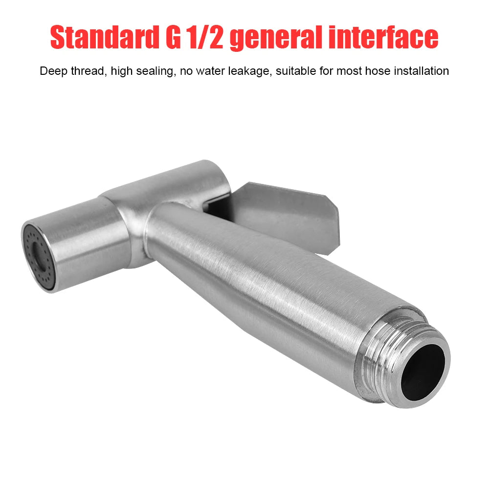 Bidet sprayer set For toilet shower head For Bathroom hand sprayer Handheld self cleaning Hand Bidet faucet Stainless Steel