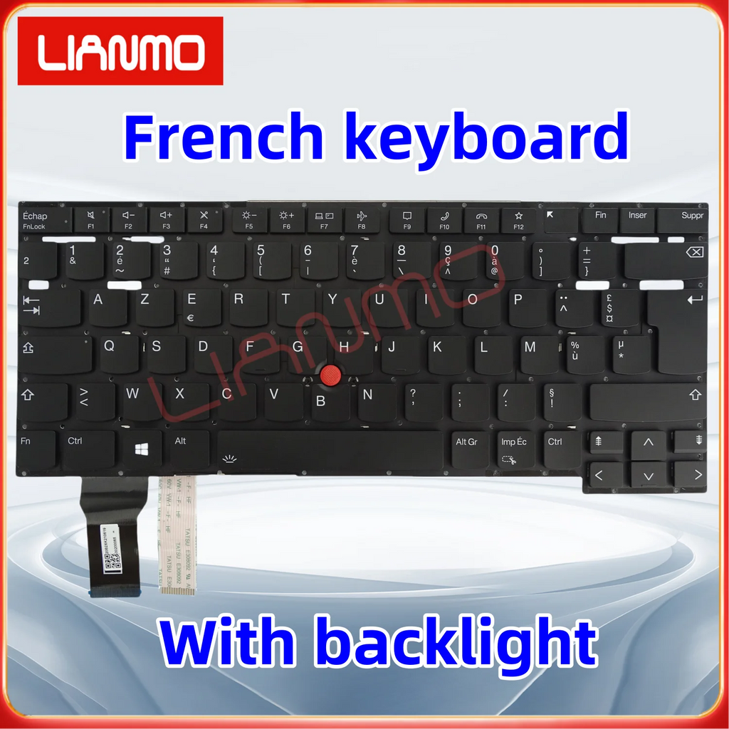 US Italian German French UK Portuguese Laptop For Lenovo Thinkpad T14s Gen2 P1 Gen4 X1 Extreme Hermit 4th 2021 Backlit  Keyboard