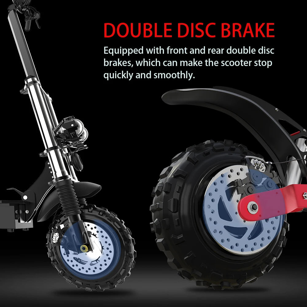 Single/Dual Motor Electric Scooter for Adults Max Speed 85km/h 500-6000W 30-100KM Range Foldable E-Scooter 10inch 11inch Tire