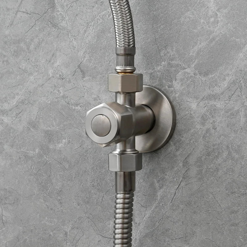 Stainless steel Bidet , toilet kit, portable faucet with stand, 3/8adapter,  toilet hose Used for personal and bathroom cleaning