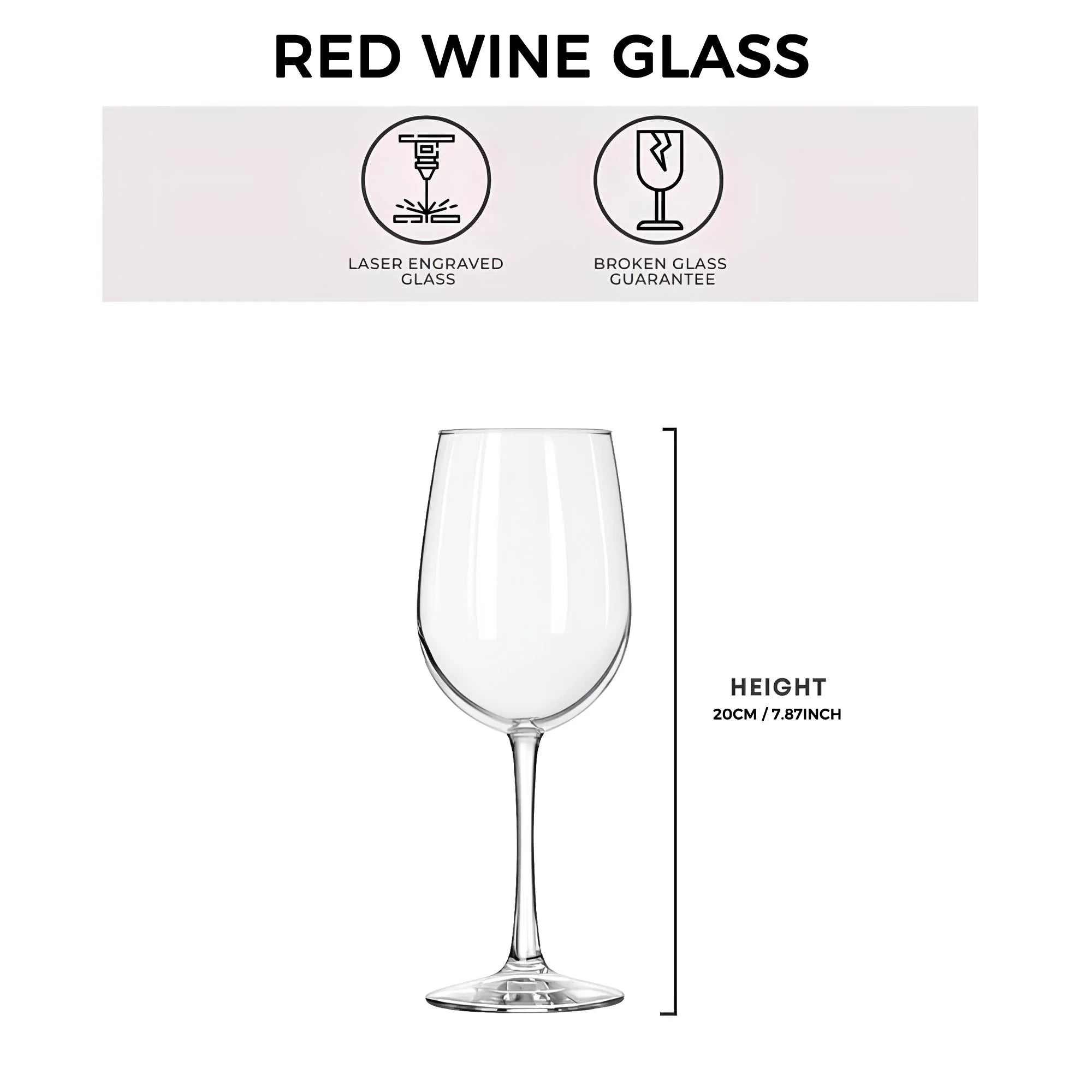 Personalised Wine Glasses Laser Engraving Custom Mr. and Mrs. Wine Glasses Gifts for Wife Couples Anniversary Christmas Wedding