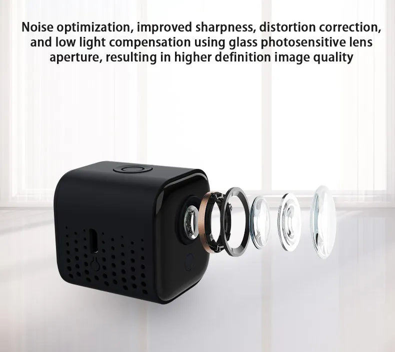 Mini IP Camera 1080P HD Wireless Mini Camera Wireless WiFi Camera Motion Detection Smart Home Baby Safety Monitoring Camera
