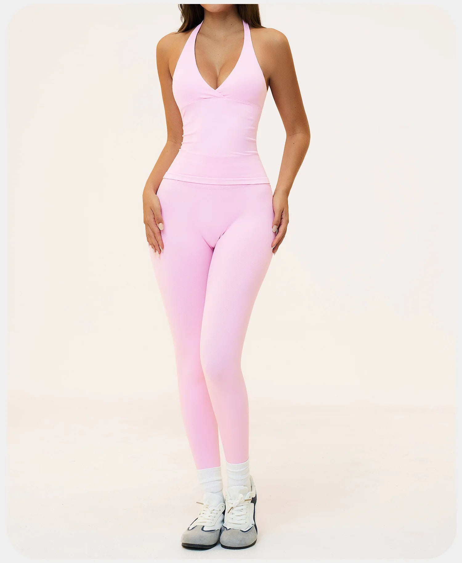 Seamless Yoga Suit 2PCS Women Tracksuit Sports Outfits Gym Workout Clothes Breathable Sports Bra Flared Pants Suit Yoga Clothing