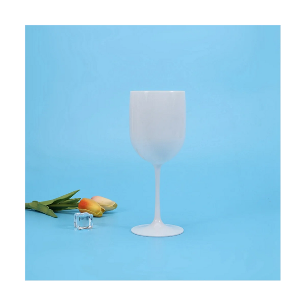 4Pcs Legant and Unbreakable Wine Glasses, Plastic Wine Glasses, Very Shatterproof Wine Glasses