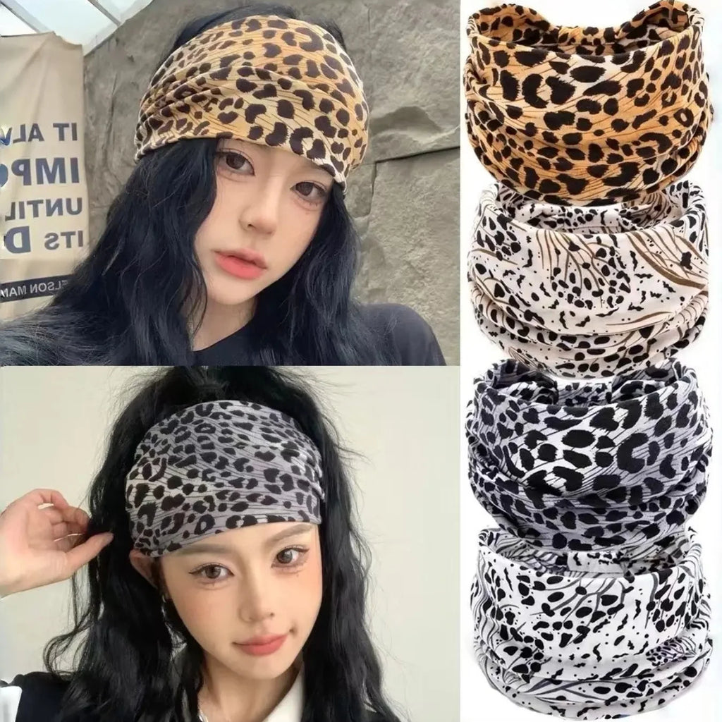 4pcs Athletic Headbands for Women Breathable Sports Sweatbands Versatile Yoga Hair Accessories for Running Fitness and Everyday Use Moisture-wicking Design