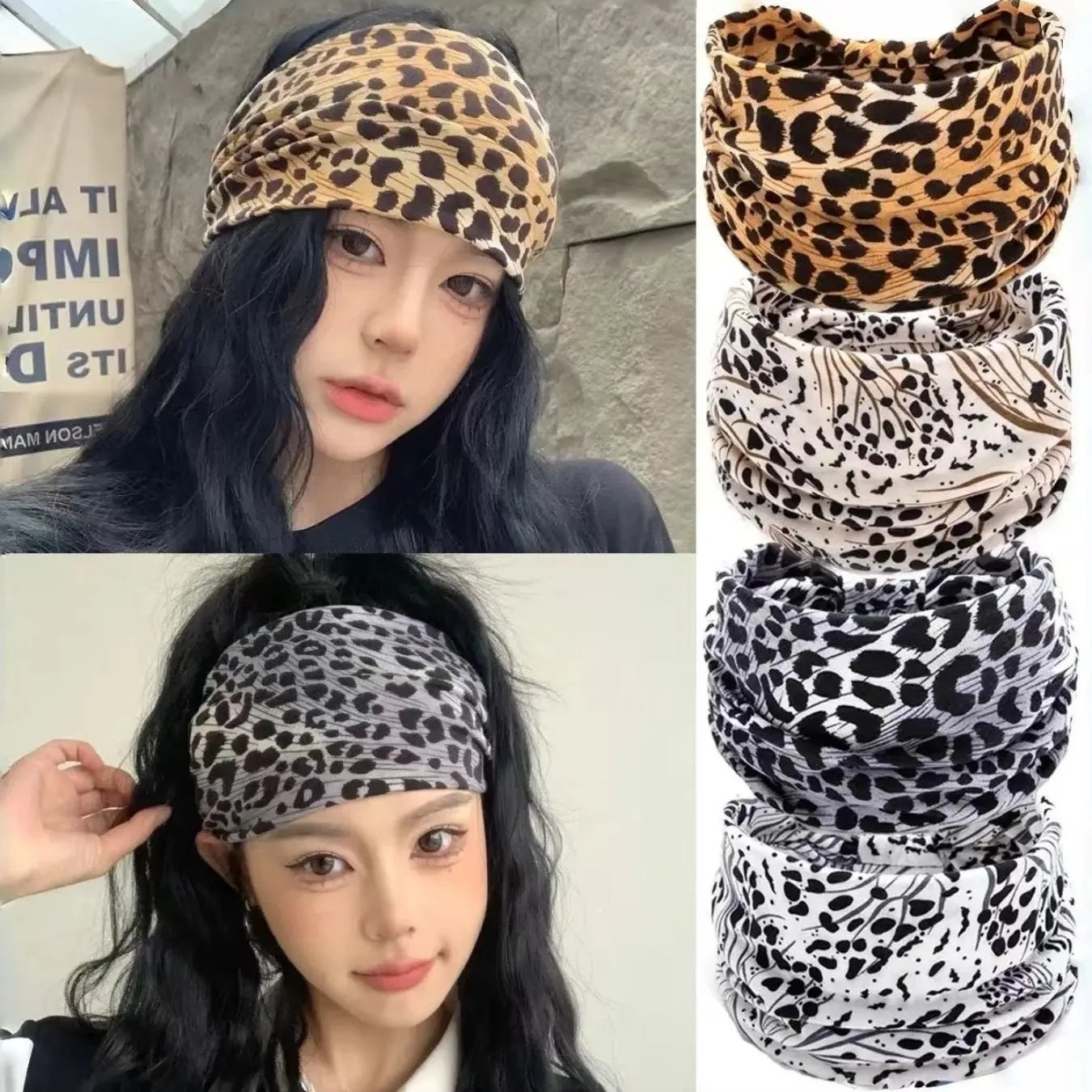 4pcs Athletic Headbands for Women Breathable Sports Sweatbands Versatile Yoga Hair Accessories for Running Fitness and Everyday Use Moisture-wicking Design
