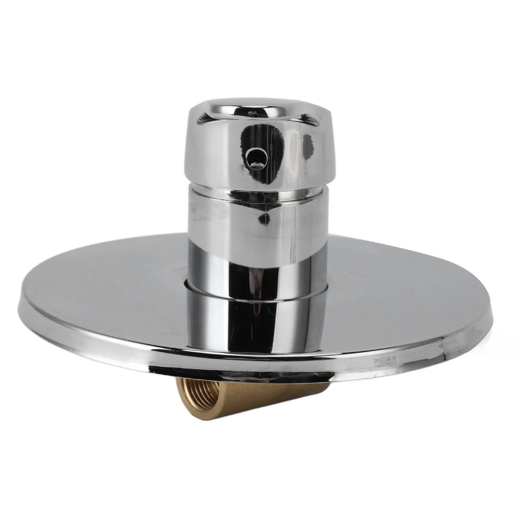 Wall Concealed Shower Faucet With Decorative Cover Hot Cold Water Tap Rust Proof Wall Mounted Mixer Faucet for Home Hotel