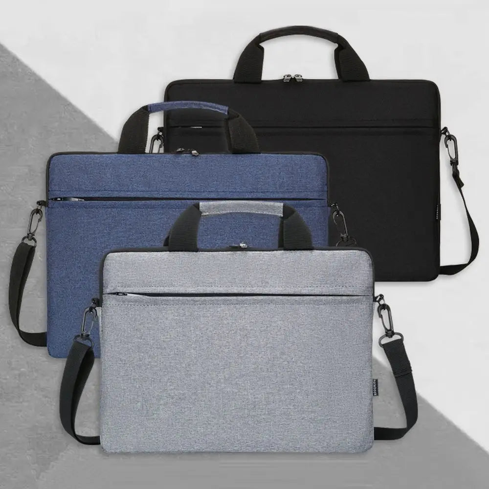 Universal Shockproof Laptop Sleeve Case Ultra Thin Large Capacity Laptop Handbag Fashion Business Notebook Cover